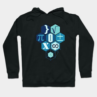 math t-shirt blue Hoodie